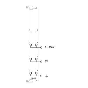 ماژول تغذیه 0 تا 230 V ac/dc