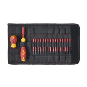 ست پیچگوشتی عایق دارای دو دسته و 16 بیت سری پیچگوشتی