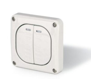 کلید 10A دو پل زنگ توکار IP66 | آسان صنعت نمایندگی WAGO و SCAME - راه اندازی تابلو برق 1 کلید 10A دو پل زنگ توکار IP66