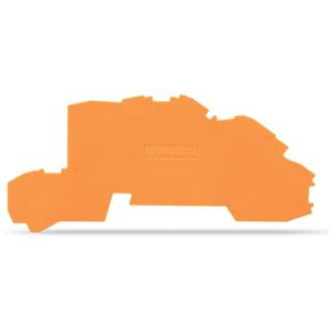 درپوش ترمینال ریلی فنری سه طبقه سایز 4-2/5 نارنجی